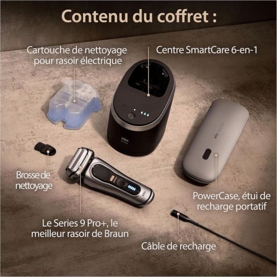 Rasoir Électrique Braun Series 9 Pro+ 9577cc