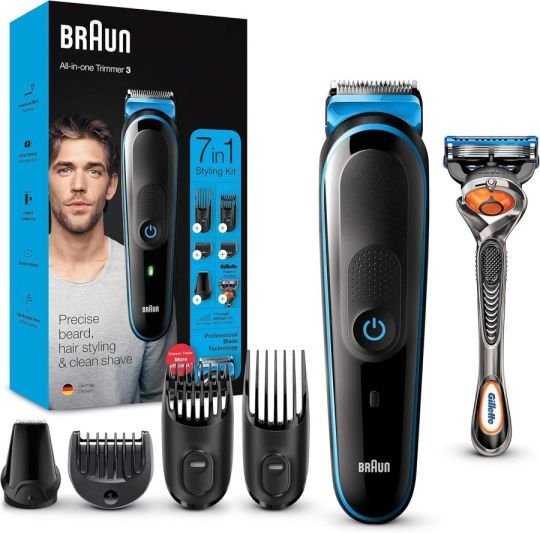 Tondeuse à barbe pour hommes Braun MGK3245 Tondeuse à barbe pour hommes Braun MGK3245