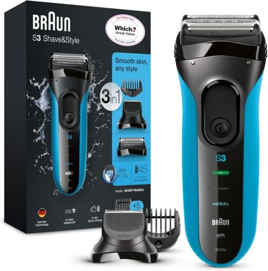 Rasoir électrique homme Braun Series 3 3010BT