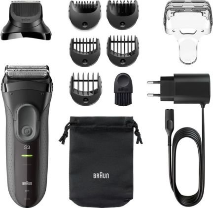 Rasoir sans fil à grille Braun serie 3 3000BT