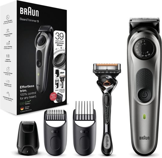 Tondeuse à Barbe et Cheveux Braun Beard Trimmer 5 Tondeuse à Barbe et Cheveux Braun Beard Trimmer 5