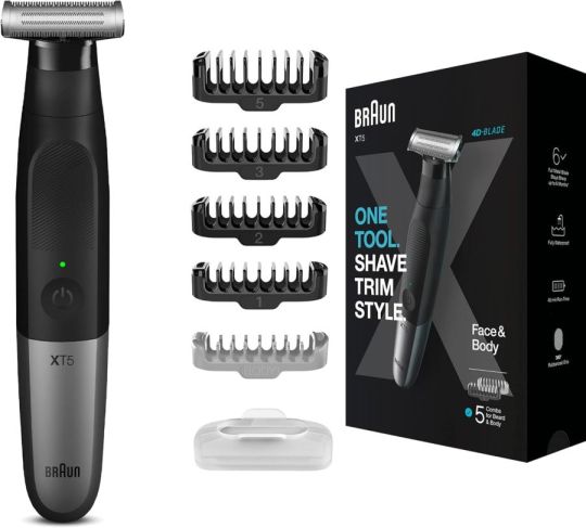 Tondeuse à barbe et corps Braun Series X XT5100