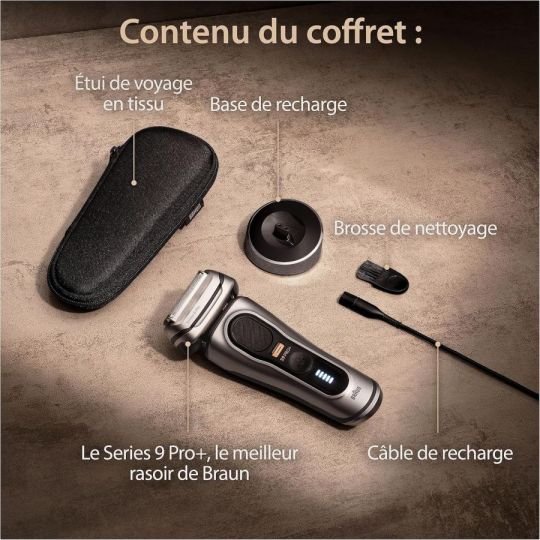 Rasoir Électrique Barbe Braun Series 9 Pro+ 9517s