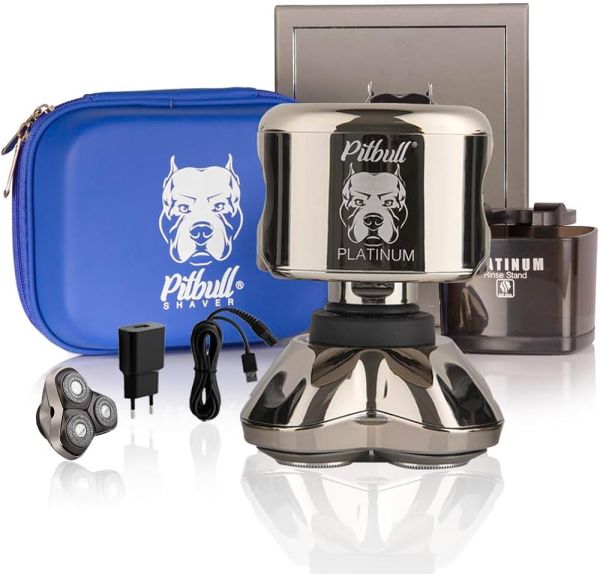 Rasoir Skull Shaver Pitbull Platinum PRO